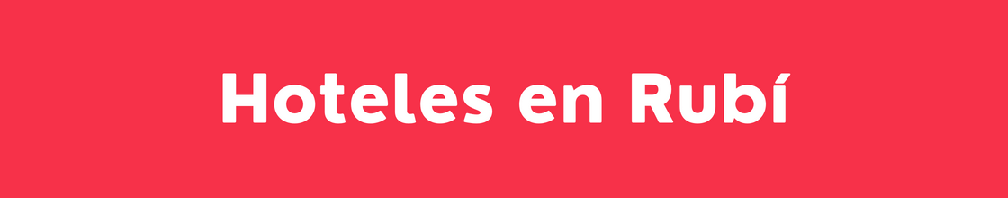 Hoteles en Rubí - DelVallesing