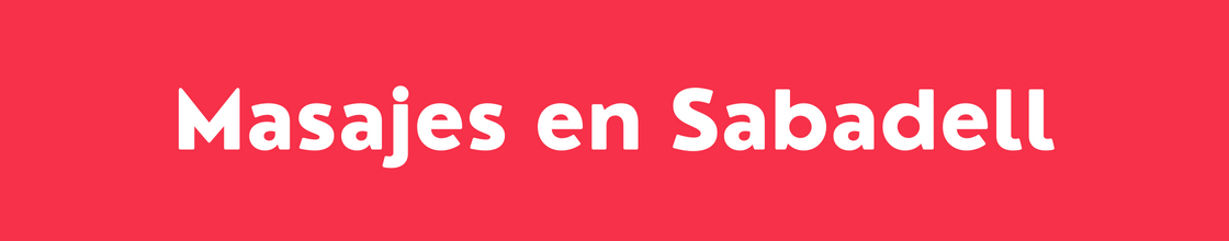 Masajes en Sabadell - DelVallesing